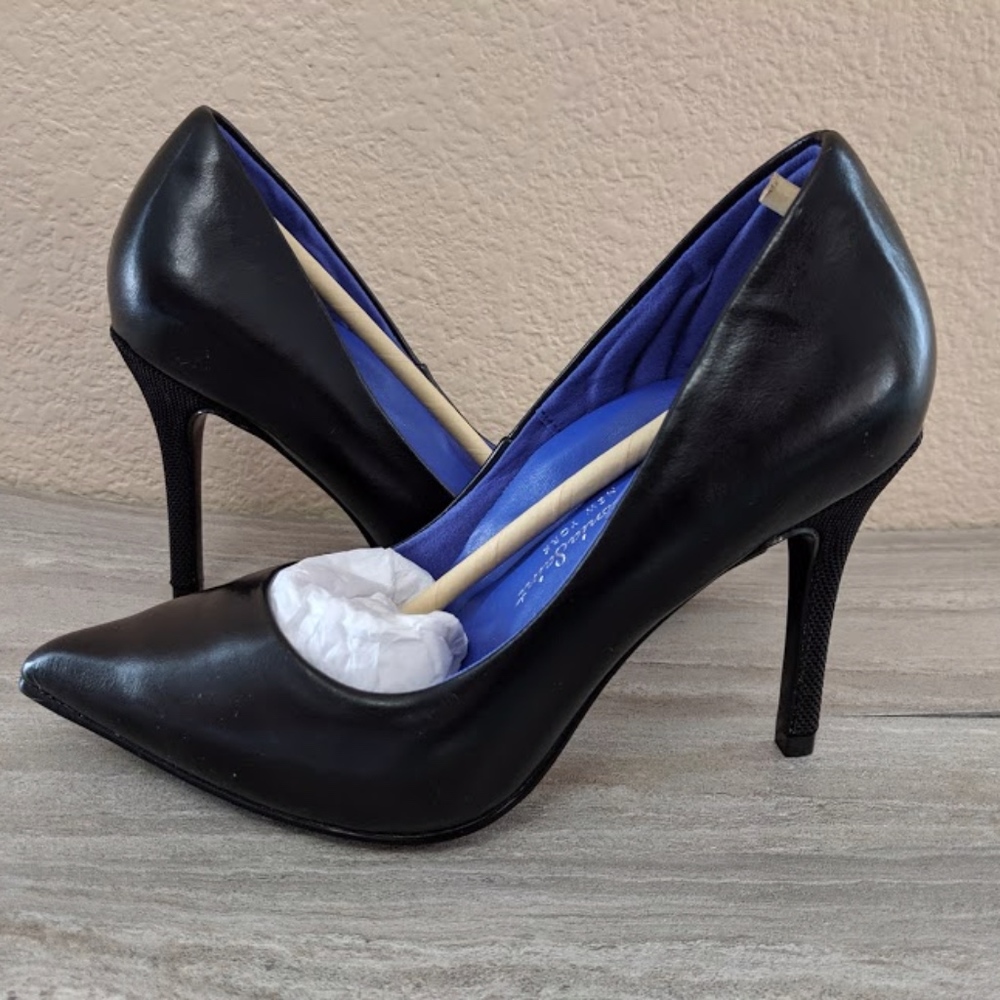 NEW Antonia Saint NY Victoria Black High Heel Sz 5